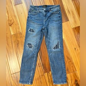 White House Black Market Slim Ankle Jeans High Rise size 6